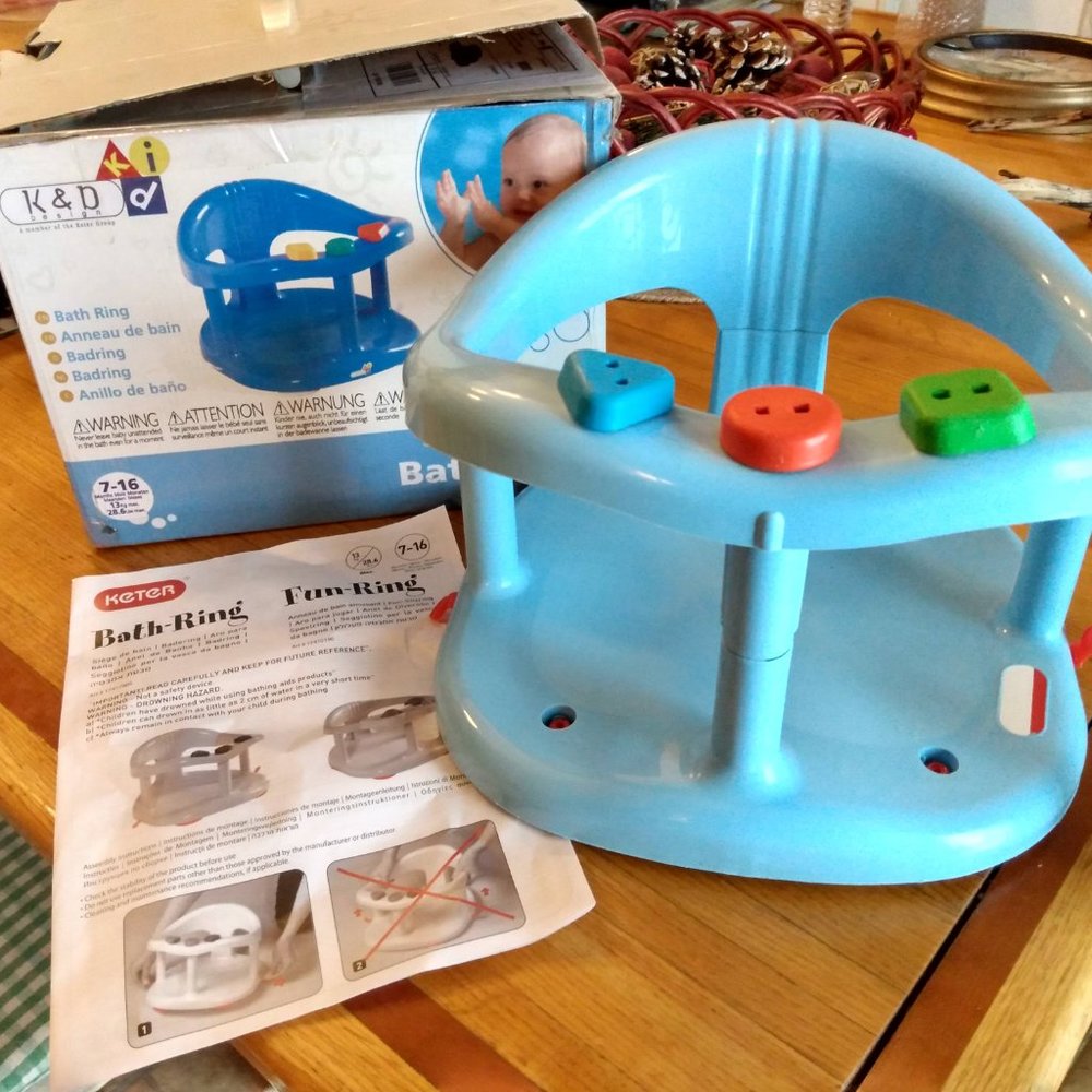 KETER Blue Baby Bath Ring